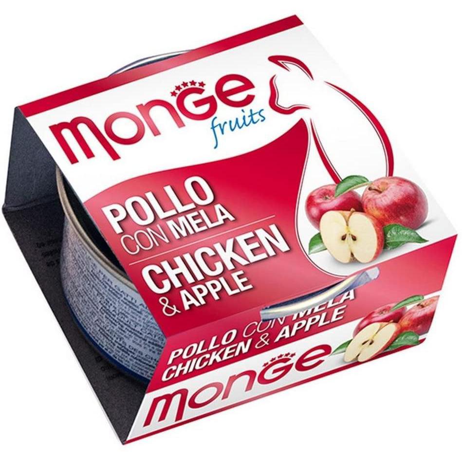 Monge Gatto Fruits Pollo Con Mela - Cibo Umido 80g Monge Gatto Fruits Pollo Con Mela - Cibo Umido 80g